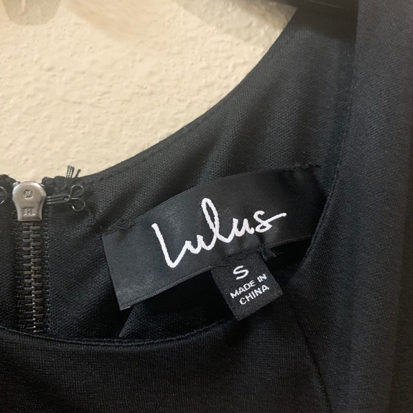 Lulus size small black dress. - Picture 2 of 4